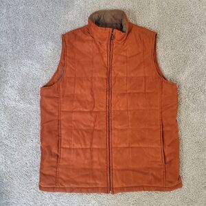 RAINFOREST Men's Rust Quilted Vest